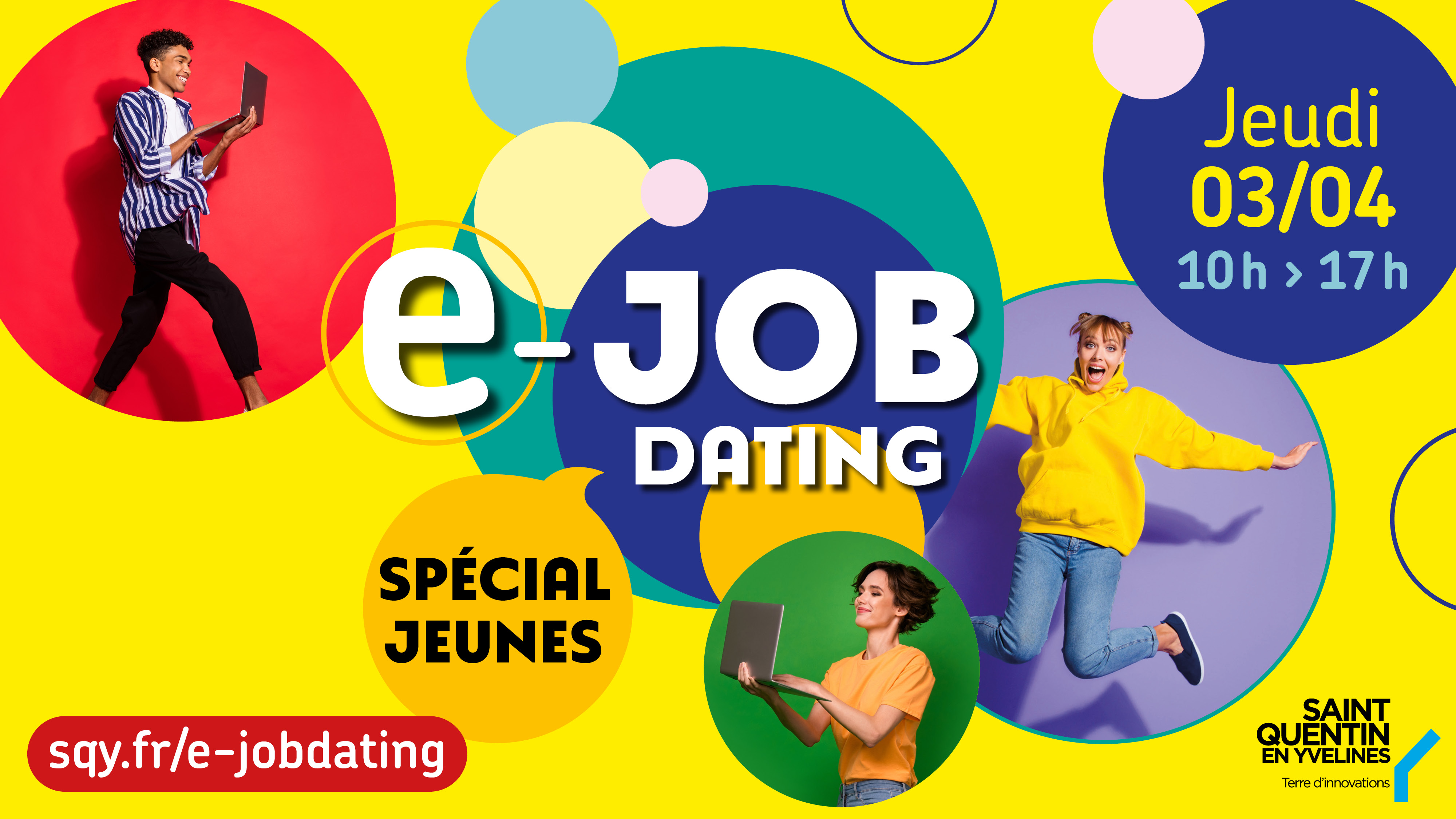 E-jobdating spécial jeunes le 3 avril !