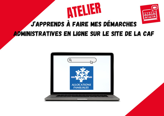 Je fais mes démarche en ligne sur le site de la CAF