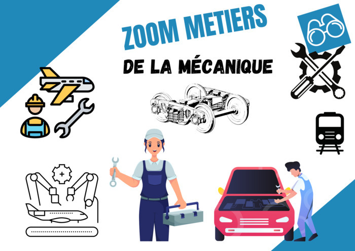 ZOOM METIERS – Les métiers de la mécanique