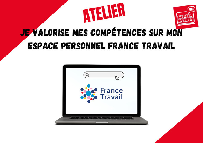 Je valorise mes compétences sur mon espace personnel France Travail