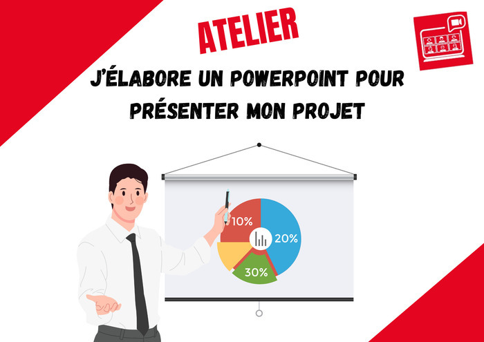 J’élabore un PowerPoint pour présenter mon projet